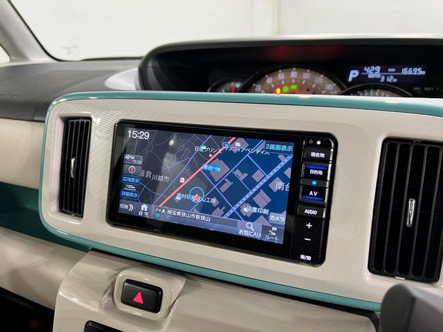 ムーヴキャンバスGメイクアップVS SAIII 車検整備付/純正フルセグナビ1年保証距離無制限 走行16695キロ 純正フルセグナビ パノラマモニター ブルートゥース 純正マット サイドエアバッグ LEDヘッドランプ アイドリングストップ シートヒーター 両側電動スライドドア(埼玉県)の中古車