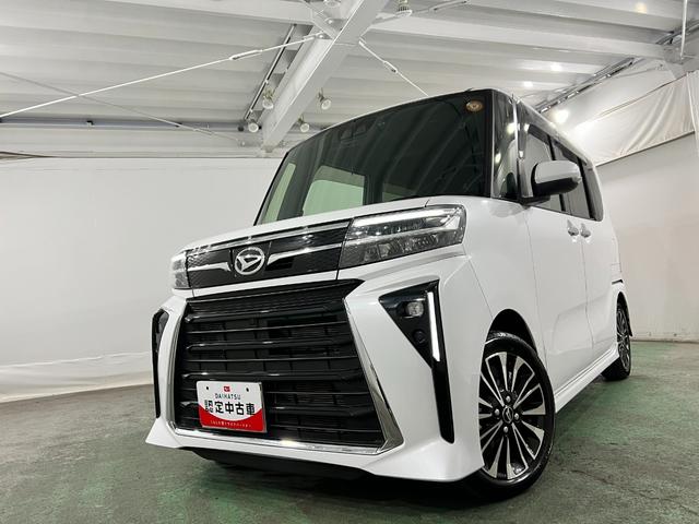 タントカスタムRS 車検整備付/ナビ/ドラレコ/ETCフルセグナビ Bluetooth バックカメラ ドラレコ ETC クリアランスソナー オートライト LEDヘッドライト ベンチシート シートヒーター 両側電動スライドドア 1年保証・走行距離無制限(東京都)の中古車