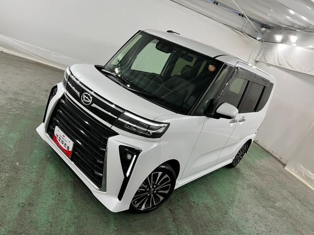 タントカスタムRS 車検整備付/ナビ/ドラレコ/ETCフルセグナビ Bluetooth バックカメラ ドラレコ ETC クリアランスソナー オートライト LEDヘッドライト ベンチシート シートヒーター 両側電動スライドドア 1年保証・走行距離無制限(東京都)の中古車