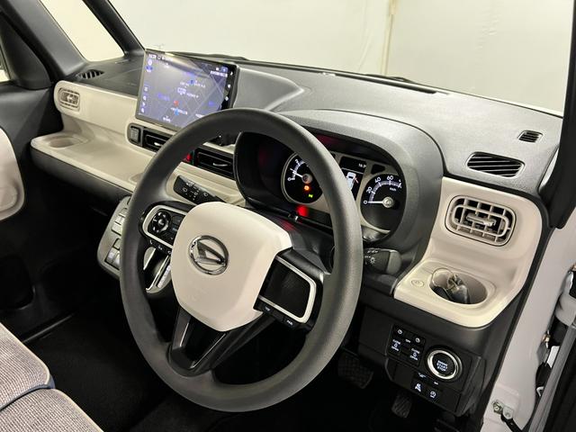 ムーヴキャンバスストライプスG 走行22513キロ/純正9インチナビドラレコ1年保証距離無制限 走行距離22513キロ 純正フルセグナビ パノラマモニター ドラレコ 純正マット サイドエアバッグ LEDヘッドランプ アイドリングストップ シートヒーター 両側電動スライドドア(埼玉県)の中古車