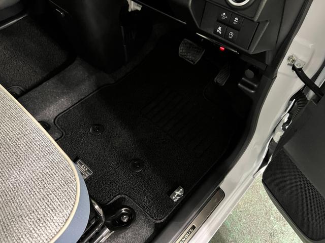 ムーヴキャンバスストライプスGターボ 走行9787キロ/車検整備付/ナビ一年保証・走行距離無制限 フルセグナビ Bluetooth 全周囲カメラ ドラレコ ETC クリアランスソナー オートライト LEDヘッドライト シートヒーター 両側電動スライドドア(埼玉県)の中古車