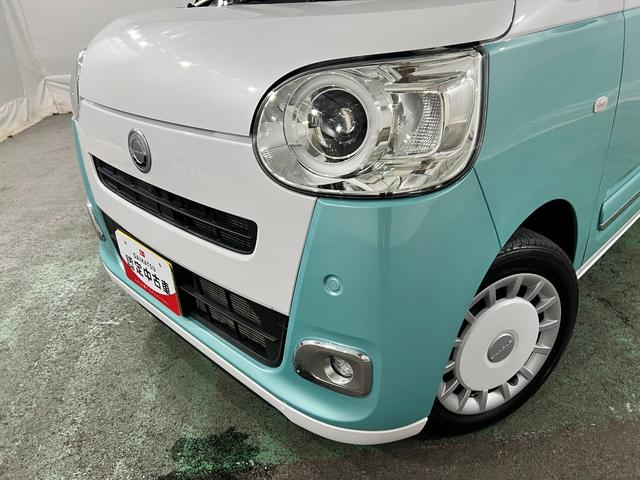 ムーヴキャンバスストライプスGターボ 走行9787キロ/車検整備付/ナビ一年保証・走行距離無制限 フルセグナビ Bluetooth 全周囲カメラ ドラレコ ETC クリアランスソナー オートライト LEDヘッドライト シートヒーター 両側電動スライドドア(埼玉県)の中古車