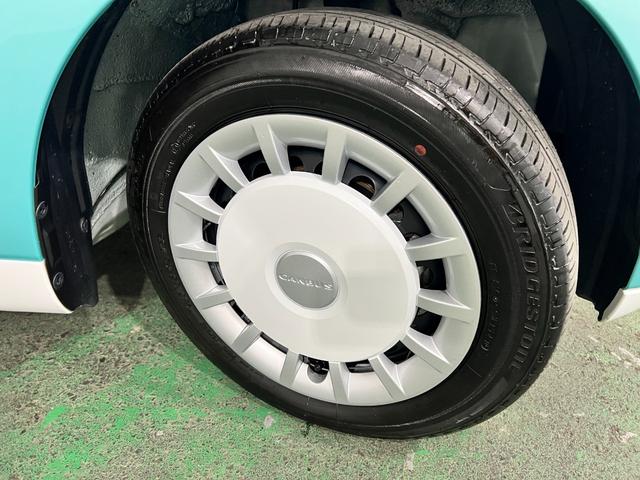 ムーヴキャンバスストライプスGターボ 走行9787キロ/車検整備付/ナビ一年保証・走行距離無制限 フルセグナビ Bluetooth 全周囲カメラ ドラレコ ETC クリアランスソナー オートライト LEDヘッドライト シートヒーター 両側電動スライドドア(埼玉県)の中古車