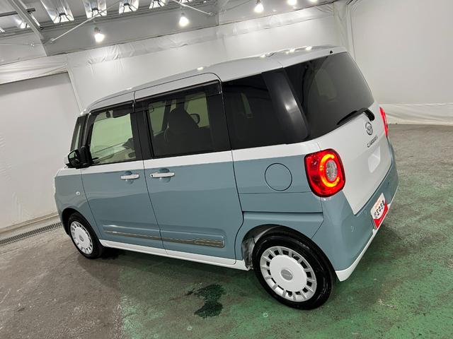 ムーヴキャンバスストライプスG 走行17585キロ/ナビ/全周囲カメラ一年保証・走行距離無制限 フルセグナビ Bluetooth 全周囲カメラ ドラレコ クリアランスソナー オートライト LEDヘッドライト シートヒーター 両側電動スライドドア(埼玉県)の中古車