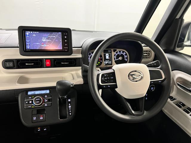 ムーヴキャンバスストライプスＧ　純正７インチナビ／ドラレコ／ＥＴＣ禁煙車　ワンオーナー　純正フルセグナビ　バックカメラ　ドラレコ　ＥＴＣ　クリアランスソナー　オートライト　ＬＥＤヘッドライト　シートヒーター　両側電動スライドドア　オートエアコン（埼玉県）の中古車