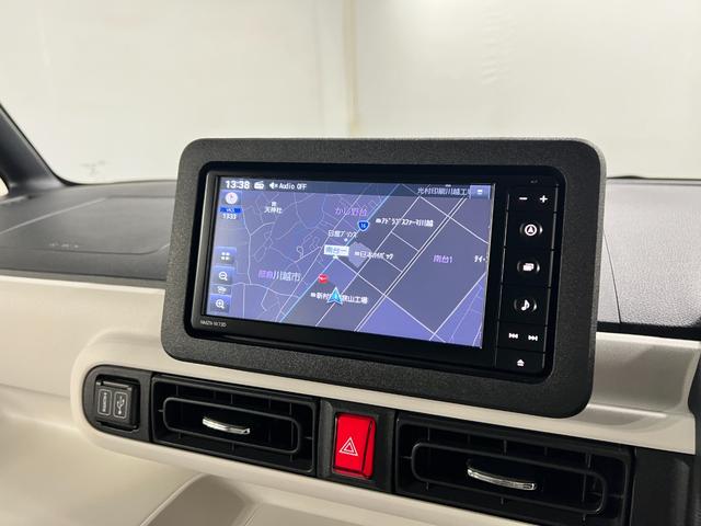 ムーヴキャンバスストライプスＧ　純正７インチナビ／ドラレコ／ＥＴＣ禁煙車　ワンオーナー　純正フルセグナビ　バックカメラ　ドラレコ　ＥＴＣ　クリアランスソナー　オートライト　ＬＥＤヘッドライト　シートヒーター　両側電動スライドドア　オートエアコン（埼玉県）の中古車
