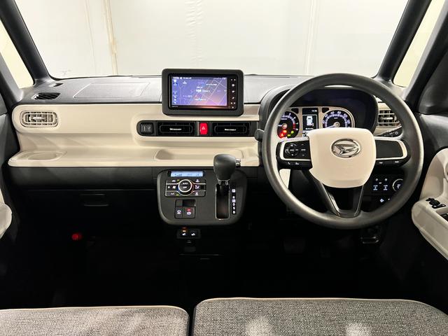 ムーヴキャンバスストライプスＧ　純正７インチナビ／ドラレコ／ＥＴＣ禁煙車　ワンオーナー　純正フルセグナビ　バックカメラ　ドラレコ　ＥＴＣ　クリアランスソナー　オートライト　ＬＥＤヘッドライト　シートヒーター　両側電動スライドドア　オートエアコン（埼玉県）の中古車