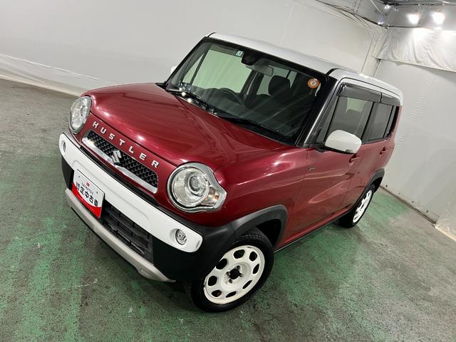 ハスラーJスタイル 走行45833キロ/ワンセグナビ/バックカメラ一年保証・走行距離無制限 ワンセグナビ バックカメラ オートライト HIDヘッドライト ベンチシート シートヒーター アイドリングストップ(東京都)の中古車