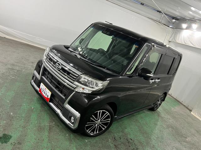 タントカスタムＲＳトップエディションＳＡIII　走行９５９６０キロ一年保証・走行距離無制限　フルセグナビ　Ｂｌｕｅｔｏｏｔｈ　バックカメラ　ドラレコ　オートライト　ＬＥＤヘッドライト　シートヒーター　両側電動スライドドア（埼玉県）の中古車