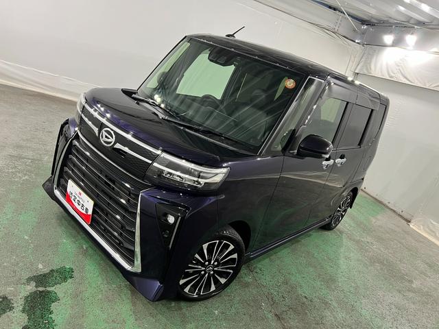 タントカスタムＲＳ　雹害／走行２４７４１キロ／９型ナビ／ドラレコ１年保証距離無制限　走行距離２４７４１キロ　純正フルセグナビ　バックカメラ　ドラレコ　純正マット　サイドエアバッグ　ＬＥＤヘッドランプ　アイドリングストップ　シートヒーター　両側電動スライドドア（埼玉県）の中古車