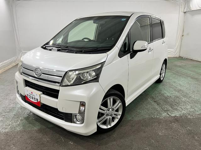 ムーヴカスタム RS 走行112923キロ/フルセグナビ/マット1年保証距離無制限 走行距離112923キロ フルセグナビ ブルートゥース 純正マット 助手席エアバック オートライト LEDヘッドランプ アイドリングストップ 電動格納式ドアミラー(埼玉県)の中古車
