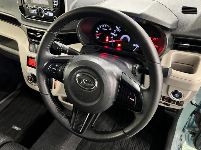ムーヴXリミテッドII SAIII 走行33665キロ/ETCワンオーナー 禁煙車 オートライト LEDヘッドライト 運転席シートヒーター アイドリングストップ ETC 純正カーペットマット 純正アルミホイール オートエアコン キーフリー(埼玉県)の中古車