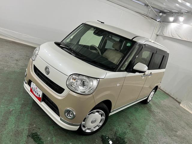 ムーヴキャンバスＧメイクアップＶＳ　ＳＡ３　走行３４９６９キロ／車検整備付一年保証・走行距離無制限　フルセグナビ　Ｂｌｕｅｔｏｏｔｈ　バックカメラ　ドラレコ　ＥＴＣ　オートライト　ＬＥＤヘッドライト　シートヒーター　両側電動スライドドア（埼玉県）の中古車