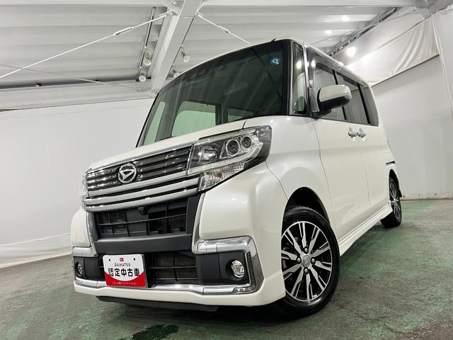タントカスタムＸ　トップエディションリミテッドＳＡIII一年保証・走行距離無制限　走行９１３９０キロ　フルセグナビ　Ｂｌｕｅｔｏｏｔｈ　全周囲カメラ　ドラレコ　オートライト　ＬＥＤヘッドライト　シートヒーター　両側電動スライドドア（埼玉県）の中古車