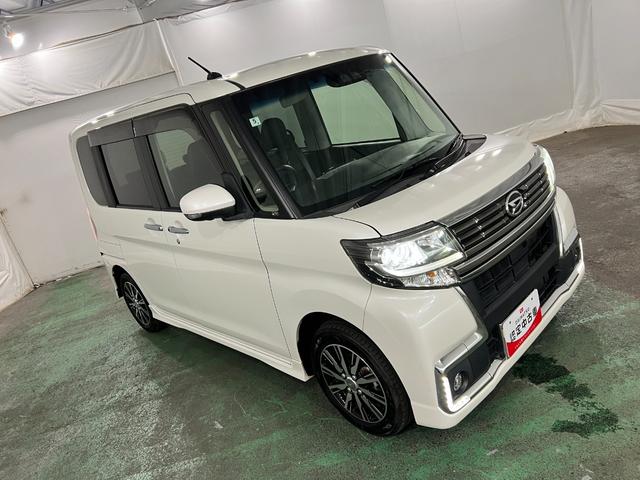 タントカスタムＸ　トップエディションリミテッドＳＡIII一年保証・走行距離無制限　走行９１３９０キロ　フルセグナビ　Ｂｌｕｅｔｏｏｔｈ　全周囲カメラ　ドラレコ　オートライト　ＬＥＤヘッドライト　シートヒーター　両側電動スライドドア（埼玉県）の中古車