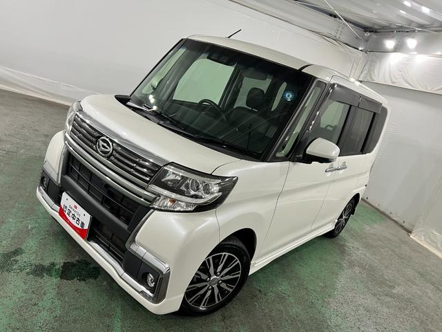 タントカスタムＸ　トップエディションリミテッドＳＡIII一年保証・走行距離無制限　走行９１３９０キロ　フルセグナビ　Ｂｌｕｅｔｏｏｔｈ　全周囲カメラ　ドラレコ　オートライト　ＬＥＤヘッドライト　シートヒーター　両側電動スライドドア（埼玉県）の中古車