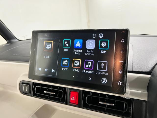 ムーヴキャンバスストライプスＧターボ　走行３７９９キロ／ディスプレイＯＤ一年保証・走行距離無制限　ディスプレイオーディオ　Ｂｌｕｅｔｏｏｔｈ　バックカメラ　ドラレコ　ＥＴＣ　クリアランスソナー　オートライト　ＬＥＤヘッドライト　シートヒーター　両側電動スライドドア（埼玉県）の中古車