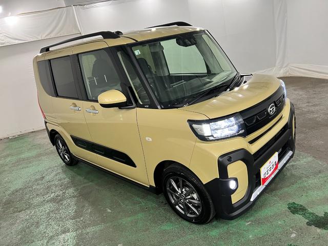 タントファンクロスリミテッド 走行2575キロ/両側電動スライド1年保証・走行距離無制限 サイドエアバック クリアランスソナー オートマチックハイビーム オートライト LEDヘッドライト ベンチシート シートヒーター 両側電動スライドドア(埼玉県)の中古車