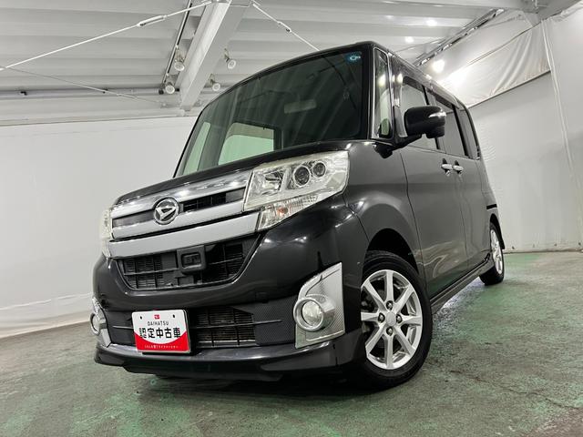 タントカスタムＸ　ＳＡ　走行６３０２９キロ／タイヤ４本交換／ナビ一年保証・走行距離無制限　ワンセグナビ　オートライト　ＬＥＤヘッドライト　アイドリングストップ　ベンチシート　片側電動スライドドア（埼玉県）の中古車