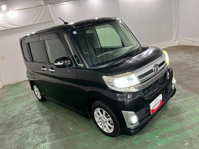 タントカスタムＸ　ＳＡ　走行６３０２９キロ／タイヤ４本交換／ナビ一年保証・走行距離無制限　ワンセグナビ　オートライト　ＬＥＤヘッドライト　アイドリングストップ　ベンチシート　片側電動スライドドア（埼玉県）の中古車