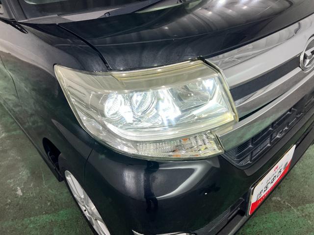 タントカスタムＸ　ＳＡ　走行６３０２９キロ／タイヤ４本交換／ナビ一年保証・走行距離無制限　ワンセグナビ　オートライト　ＬＥＤヘッドライト　アイドリングストップ　ベンチシート　片側電動スライドドア（埼玉県）の中古車
