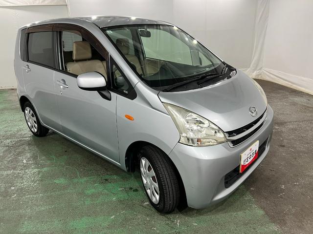ムーヴＬ　雹害／車検整備付／走行７０９２６キロ／ＣＤチューナー１年保証距離無制限　走行距離７０９２６キロ　ＣＤチューナー　純正マット　助手席エアバッグ　ベンチシート　オートエアコン　電動格納式ドアミラー（埼玉県）の中古車