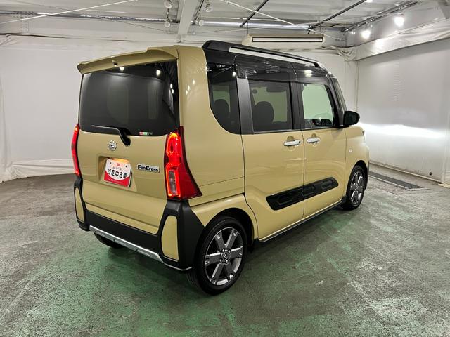 タントファンクロスターボ　走行４６３２０キロ／純正９型ナビドラレコ１年保証距離無制限　走行距離４６３２０キロ　純正フルセグナビ　パノラマモニター　ドラレコ　純正マット　サイドエアバッグ　ＬＥＤヘッドランプ　アイドリングストップ　シートヒーター　両側電動スライドドア（埼玉県）の中古車