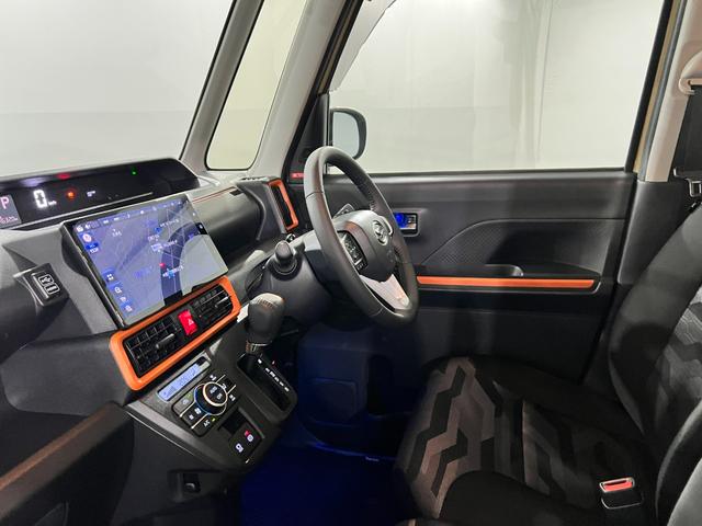 タントファンクロスターボ　走行４６３２０キロ／純正９型ナビドラレコ１年保証距離無制限　走行距離４６３２０キロ　純正フルセグナビ　パノラマモニター　ドラレコ　純正マット　サイドエアバッグ　ＬＥＤヘッドランプ　アイドリングストップ　シートヒーター　両側電動スライドドア（埼玉県）の中古車