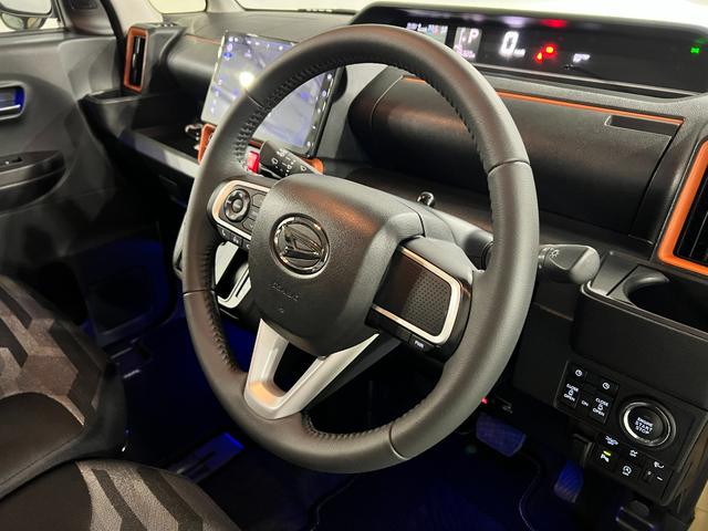 タントファンクロスターボ　走行４６３２０キロ／純正９型ナビドラレコ１年保証距離無制限　走行距離４６３２０キロ　純正フルセグナビ　パノラマモニター　ドラレコ　純正マット　サイドエアバッグ　ＬＥＤヘッドランプ　アイドリングストップ　シートヒーター　両側電動スライドドア（埼玉県）の中古車