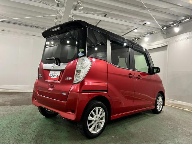 デイズルークスハイウェイスター　Ｘ　車検整備付／走行３０７３３キロ／ナビ１年保証距離無制限　走行距離３０７３３キロ　フルセグナビ　全周囲カメラ　ブルートゥース　純正マット　助手席エアバック　ＨＩＤヘッドランプ　アイドリングストップ　両側電動スライドドア（埼玉県）の中古車