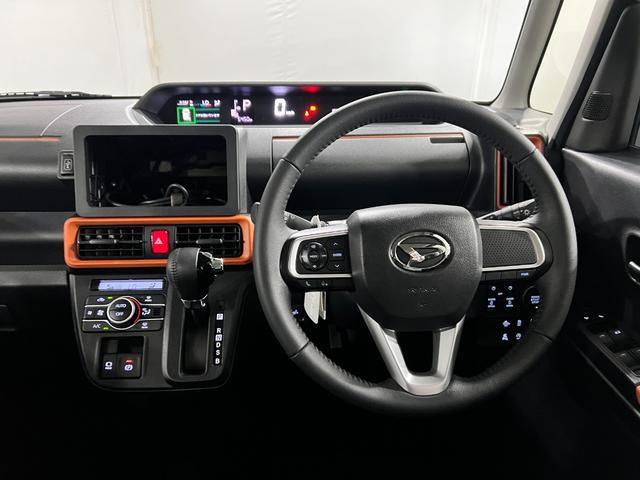 タントファンクロスターボ 走行5450キロ/シートヒーター1年保証・走行距離無制限 サイドエアバック クリアランスソナー オートマチックハイビーム オートライト LEDヘッドライト ベンチシート シートヒーター 両側電動スライドドア(埼玉県)の中古車