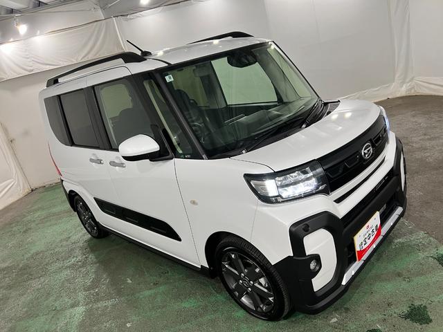 タントファンクロスターボ 走行5450キロ/シートヒーター1年保証・走行距離無制限 サイドエアバック クリアランスソナー オートマチックハイビーム オートライト LEDヘッドライト ベンチシート シートヒーター 両側電動スライドドア(埼玉県)の中古車