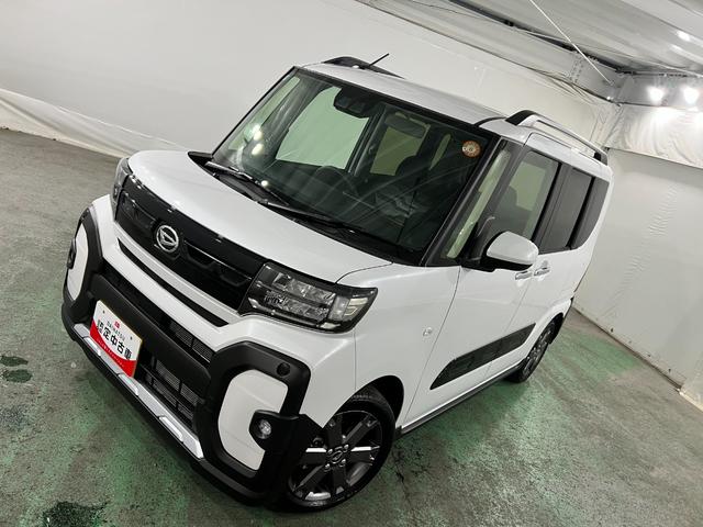 タントファンクロスターボ 走行5450キロ/シートヒーター1年保証・走行距離無制限 サイドエアバック クリアランスソナー オートマチックハイビーム オートライト LEDヘッドライト ベンチシート シートヒーター 両側電動スライドドア(埼玉県)の中古車