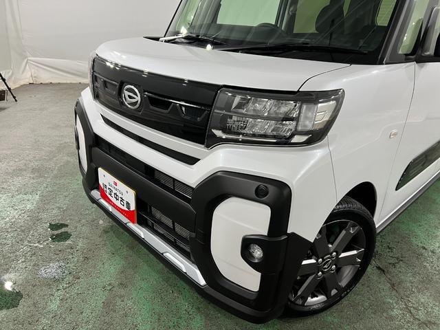 タントファンクロスターボ 走行5450キロ/シートヒーター1年保証・走行距離無制限 サイドエアバック クリアランスソナー オートマチックハイビーム オートライト LEDヘッドライト ベンチシート シートヒーター 両側電動スライドドア(埼玉県)の中古車