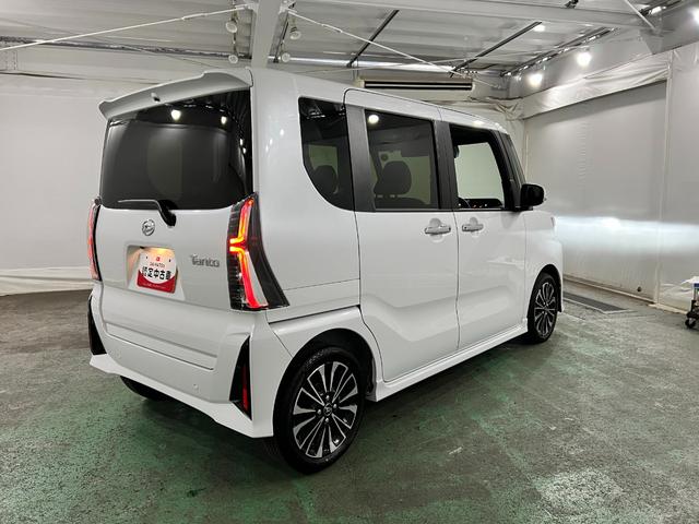 タントカスタムＲＳリミテッド　走行２０５２キロ／ＬＥＤヘッドランプ１年保証距離無制限　走行距離２０５２キロ　純正マット　サイドエアバッグ　ＬＥＤヘッドランプ　アイドリングストップ　シートヒーター　両側電動スライドドア　オート格納式ドアミラー（埼玉県）の中古車