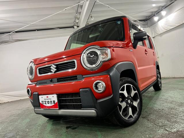 ハスラーハイブリッドＸターボ　タバコ臭／走行８５８７９キロ／ナビ１年保証距離無制限　走行距離８５８７９キロ　メモリーナビ　全周囲カメラ　ドラレコ　純正マット　サイドエアバッグ　ＬＥＤヘッドランプ　アイドリングストップ　シートヒーター　電動格納式ドアミラー（埼玉県）の中古車
