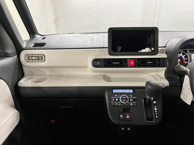 ムーヴキャンバスストライプスG 走行7キロ/LEDヘッドランプ/純正マット1年保証距離無制限 走行距離7キロ 純正マット サイドエアバッグ LEDヘッドランプ アイドリングストップ シートヒーター 両側電動スライドドア オート格納式ドアミラー キーフリー(東京都)の中古車