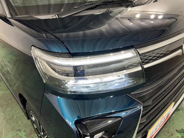 タントカスタムＲＳ　走行２２キロ／展示／試乗車／両側電動スライド１年保証・走行距離無制限　サイドエアバック　クリアランスソナー　オートマチックハイビーム　オートライト　ＬＥＤヘッドライト　ベンチシート　シートヒーター　両側電動スライドドア（埼玉県）の中古車