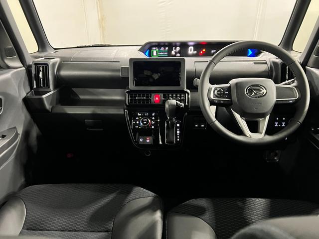 タントカスタムＲＳ　走行２２キロ／展示／試乗車／両側電動スライド１年保証・走行距離無制限　サイドエアバック　クリアランスソナー　オートマチックハイビーム　オートライト　ＬＥＤヘッドライト　ベンチシート　シートヒーター　両側電動スライドドア（埼玉県）の中古車