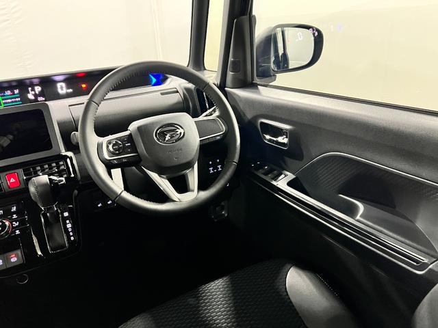 タントカスタムＲＳ　走行２２キロ／展示／試乗車／両側電動スライド１年保証・走行距離無制限　サイドエアバック　クリアランスソナー　オートマチックハイビーム　オートライト　ＬＥＤヘッドライト　ベンチシート　シートヒーター　両側電動スライドドア（埼玉県）の中古車