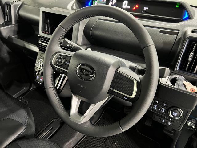 タントカスタムＲＳ　走行２２キロ／展示／試乗車／両側電動スライド１年保証・走行距離無制限　サイドエアバック　クリアランスソナー　オートマチックハイビーム　オートライト　ＬＥＤヘッドライト　ベンチシート　シートヒーター　両側電動スライドドア（埼玉県）の中古車