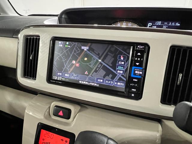 ムーヴキャンバスＧメイクアップＶＳ　ＳＡIII　走行３１５１６キロ／ナビ一年保証・走行距離無制限　フルセグナビ　Ｂｌｕｅｔｏｏｔｈ　全周囲カメラ　ドラレコ　ＥＴＣ　オートライト　ＬＥＤヘッドライト　シートヒーター　両側電動スライドドア（埼玉県）の中古車