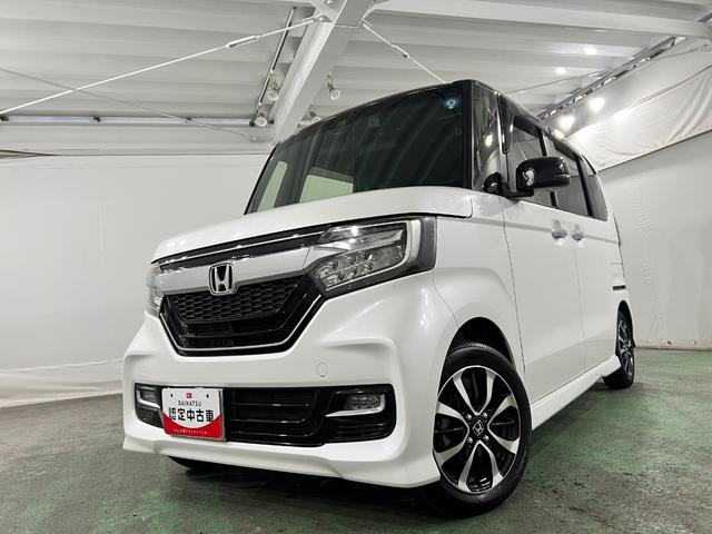 Ｎ−ＢＯＸカスタムＧ・Ｌホンダセンシング　走行３５６８６キロ／ナビ／ドラレコ一年保証・走行距離無制限　フルセグナビ　Ｂｌｕｅｔｏｏｔｈ　バックカメラ　ドラレコ　オートライト　ＬＥＤヘッドライト　ベンチシート　両側電動スライドドア（埼玉県）の中古車