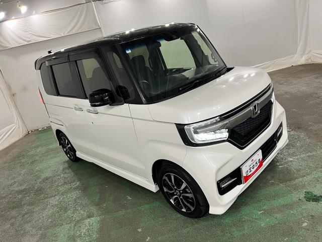 Ｎ−ＢＯＸカスタムＧ・Ｌホンダセンシング　走行３５６８６キロ／ナビ／ドラレコ一年保証・走行距離無制限　フルセグナビ　Ｂｌｕｅｔｏｏｔｈ　バックカメラ　ドラレコ　オートライト　ＬＥＤヘッドライト　ベンチシート　両側電動スライドドア（埼玉県）の中古車