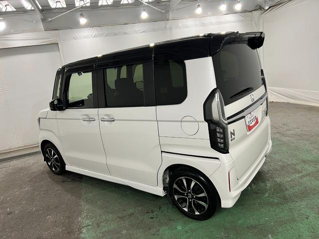Ｎ−ＢＯＸカスタムＧ・Ｌホンダセンシング　走行３５６８６キロ／ナビ／ドラレコ一年保証・走行距離無制限　フルセグナビ　Ｂｌｕｅｔｏｏｔｈ　バックカメラ　ドラレコ　オートライト　ＬＥＤヘッドライト　ベンチシート　両側電動スライドドア（埼玉県）の中古車