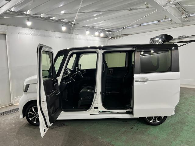 Ｎ−ＢＯＸカスタムＧ・Ｌホンダセンシング　走行３５６８６キロ／ナビ／ドラレコ一年保証・走行距離無制限　フルセグナビ　Ｂｌｕｅｔｏｏｔｈ　バックカメラ　ドラレコ　オートライト　ＬＥＤヘッドライト　ベンチシート　両側電動スライドドア（埼玉県）の中古車