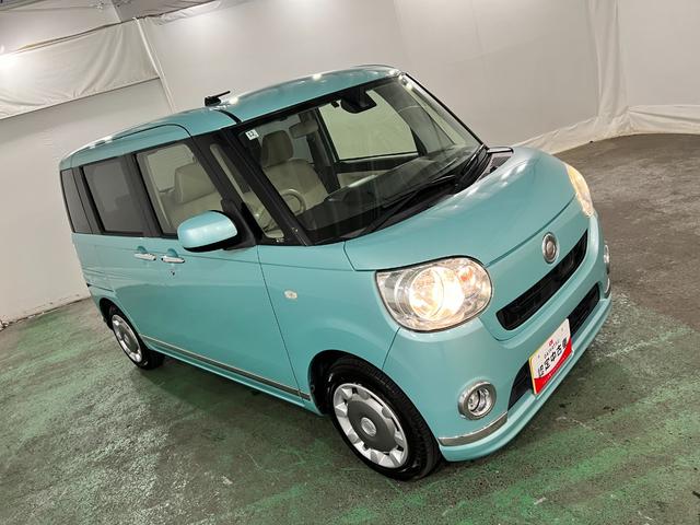 ムーヴキャンバスＸメイクアップＳＡII　雹害／両側電動スライド／ナビ１年保証距離無制限　走行距離８８５４２キロ　フルセグナビ　バックカメラ　ブルートゥース　純正マット　サイドエアバッグ　オートライト　アイドリングストップ　オート格納式ドアミラー　両側スライドドア（埼玉県）の中古車
