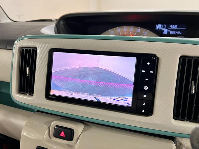 ムーヴキャンバスＸメイクアップＳＡII　雹害／両側電動スライド／ナビ１年保証距離無制限　走行距離８８５４２キロ　フルセグナビ　バックカメラ　ブルートゥース　純正マット　サイドエアバッグ　オートライト　アイドリングストップ　オート格納式ドアミラー　両側スライドドア（埼玉県）の中古車