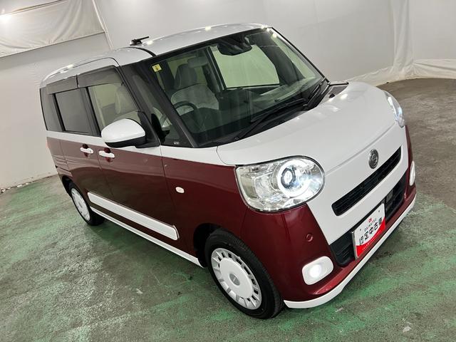 ムーヴキャンバスストライプスGターボ 車検整備付/走行20426キロ/ナビ1年保証距離無制限 走行距離20426キロ 純正フルセグナビ バックカメラ ドラレコ 純正マット サイドエアバッグ LEDヘッドランプ アイドリングストップ シートヒーター 両側電動スライドドア(埼玉県)の中古車