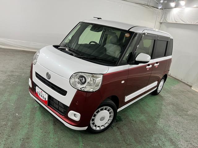 ムーヴキャンバスストライプスGターボ 車検整備付/走行20426キロ/ナビ1年保証距離無制限 走行距離20426キロ 純正フルセグナビ バックカメラ ドラレコ 純正マット サイドエアバッグ LEDヘッドランプ アイドリングストップ シートヒーター 両側電動スライドドア(埼玉県)の中古車